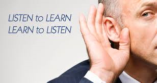 Învățați să ascultați