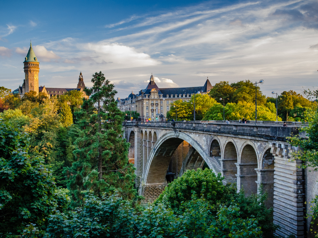 Și am ajuns în Luxemburg